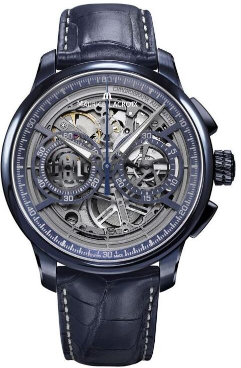 Maurice Lacroix Masterpiece Chronograph Skeleton MP6028-PVC01-002-1 Replica Watch